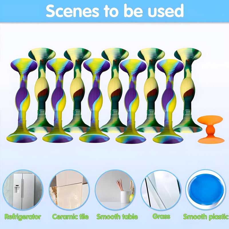 7Pcs Double-Heade Suction Cup Game Set