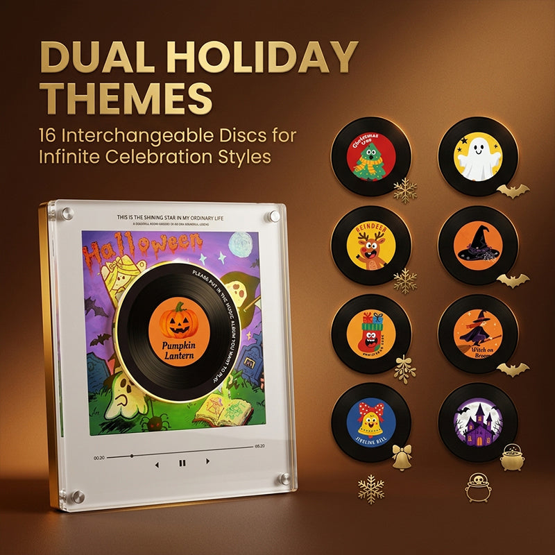 NFC-enabled music refrigerator magnet