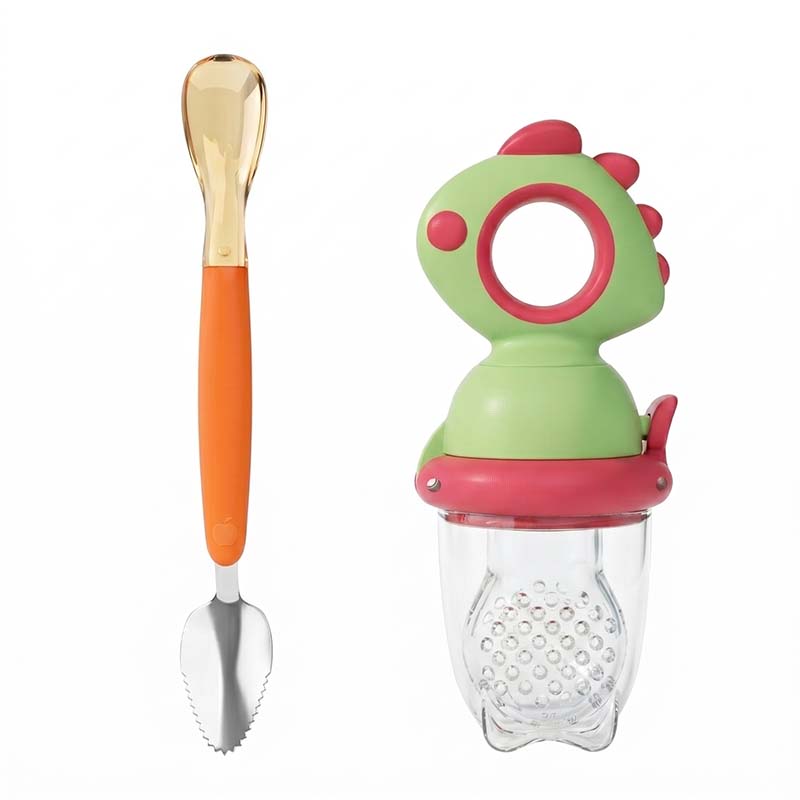 Baby Push-Feed Fruit Feeder & Teether