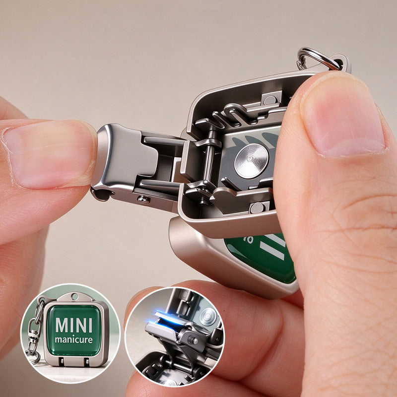 Stainless Steel Foldable Mini Nail Clippers
