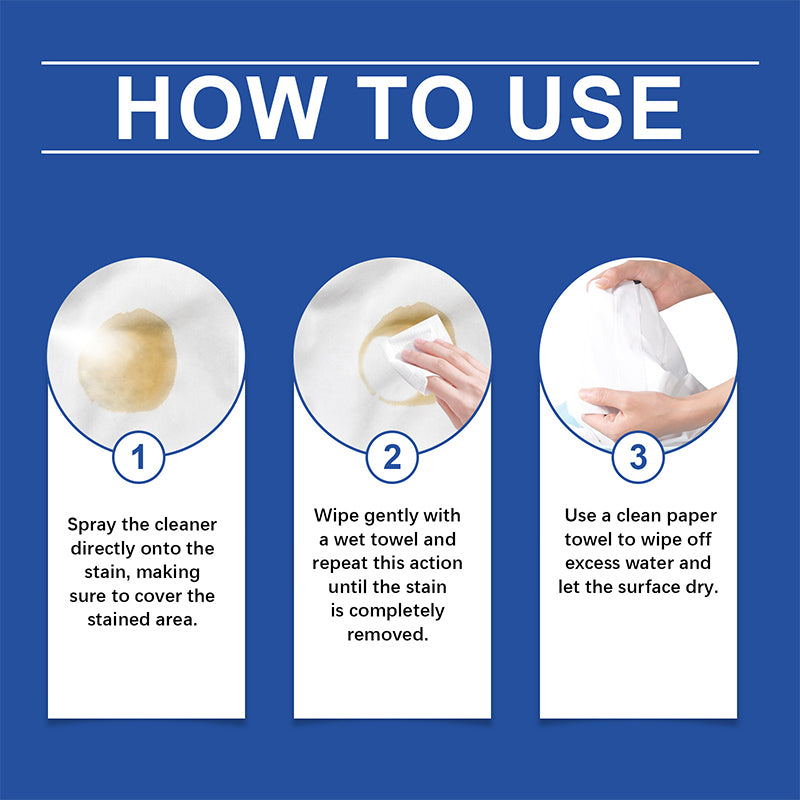 Foam Cleaner for Grease Stains on Clothes