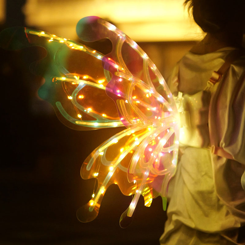Electric Sparkling Butterfly Fairy Wings