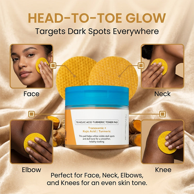 Kojic Acid Turmeric Toner Pads