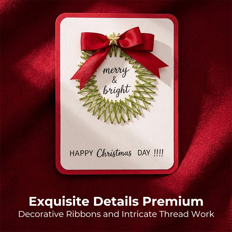 Merry Christmas Greeting Card DIY Kit