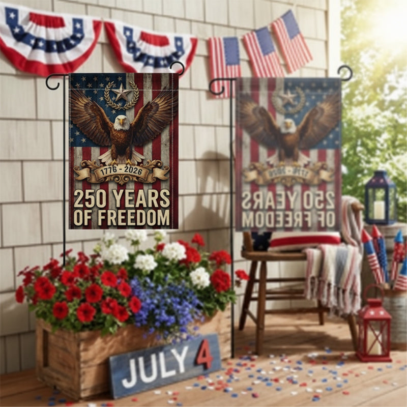 250th Anniversary Double-Sided Garden Flag