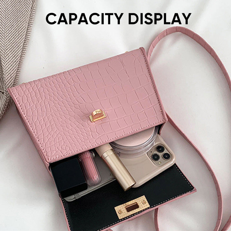 Fashionable Shoulder Crossbody Small Square Bag