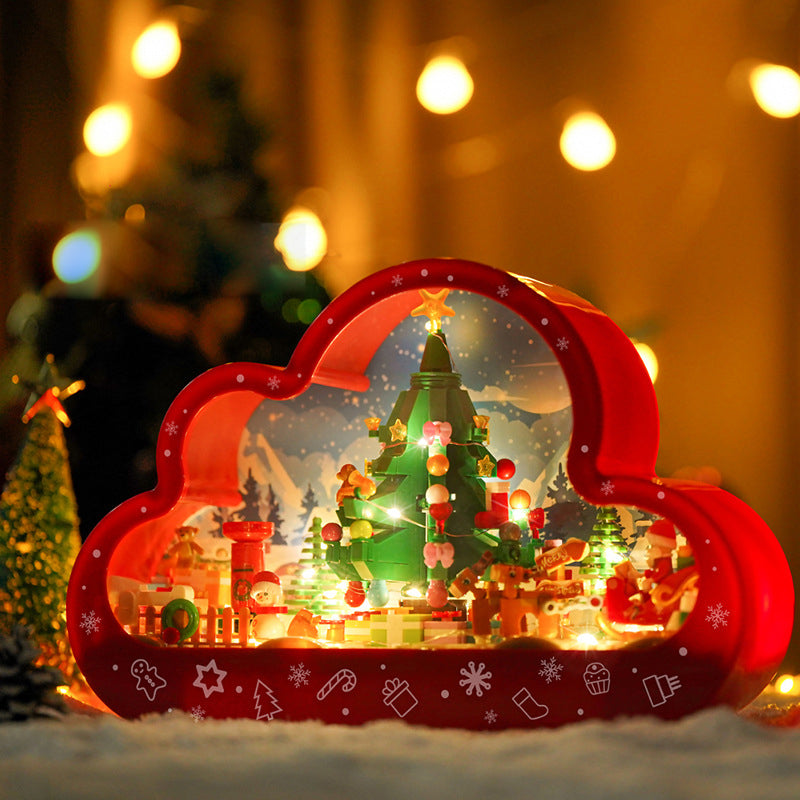 Christmas Building Blocks Night Light