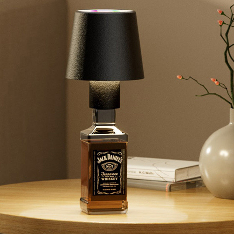 Wireless bottle lamp