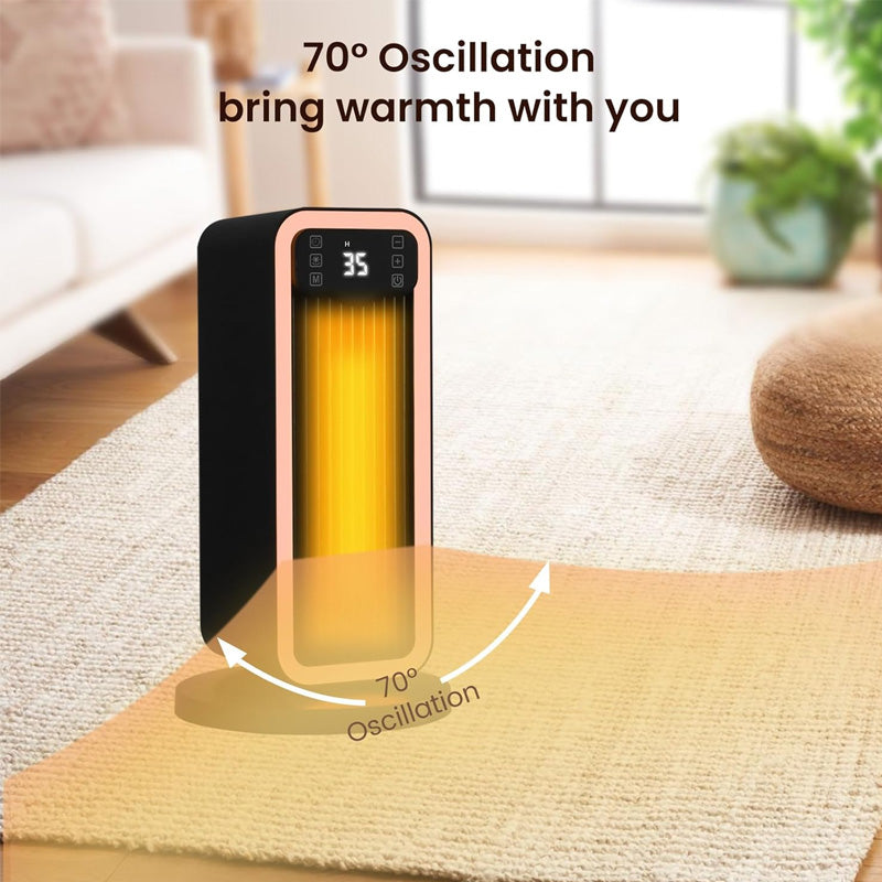 Smart Temperature-Controlled Heater Fan