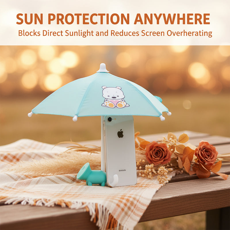Mobile Phone Outdoor Parasol