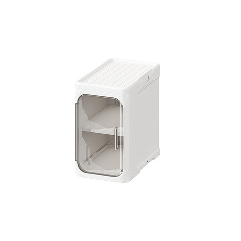 Multi-Tier Narrow Storage Cabinet