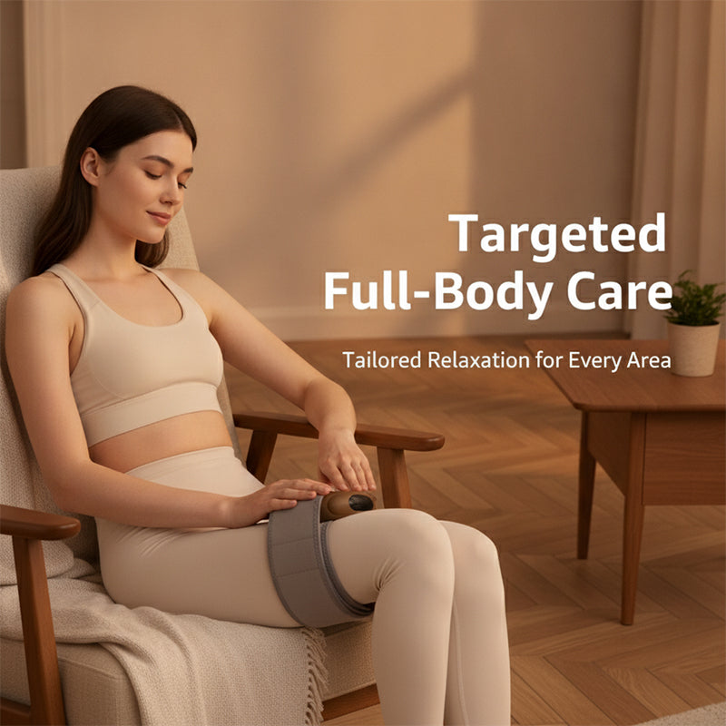 Heating Vibration Muscle Relaxation Ring Massager