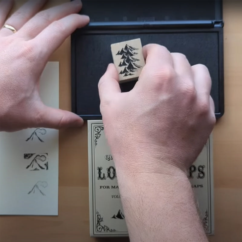 Handmade Map Making Stamp Kit