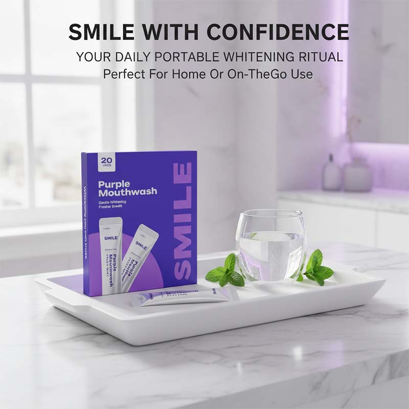 Fresh Breath Mouthwash Sachets
