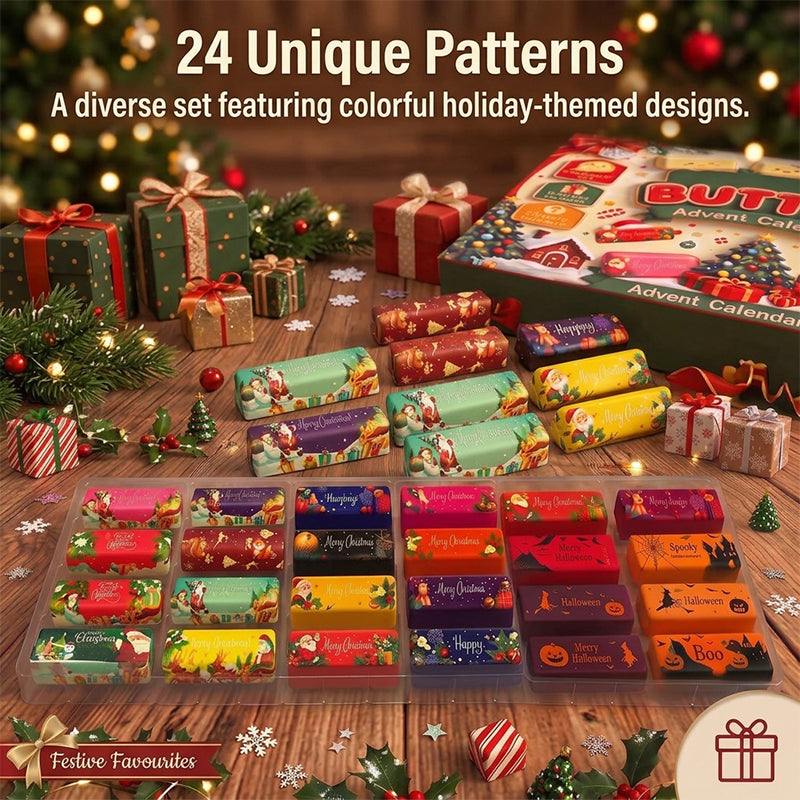 Christmas Butter Squishy Advent Calendar