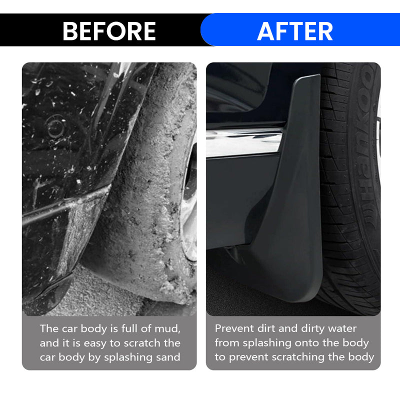 Automotive No-Drill Universal Tire Mud Flaps