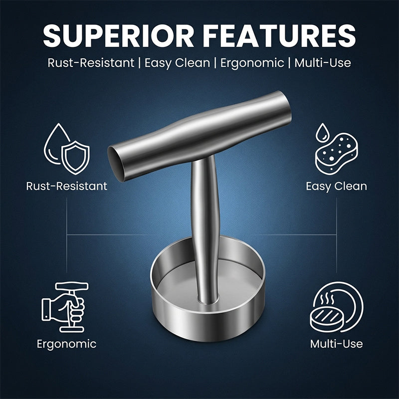 Premium Stainless Steel Patty Press