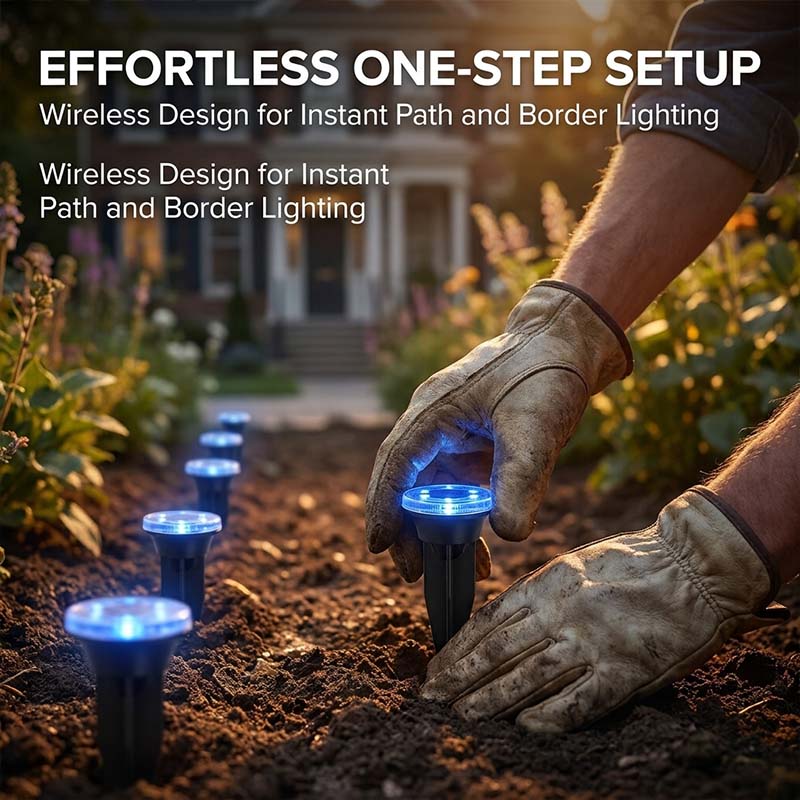 Solar pathway light