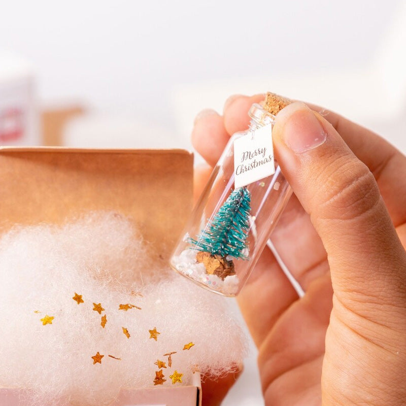 Christmas Card in a Bottle