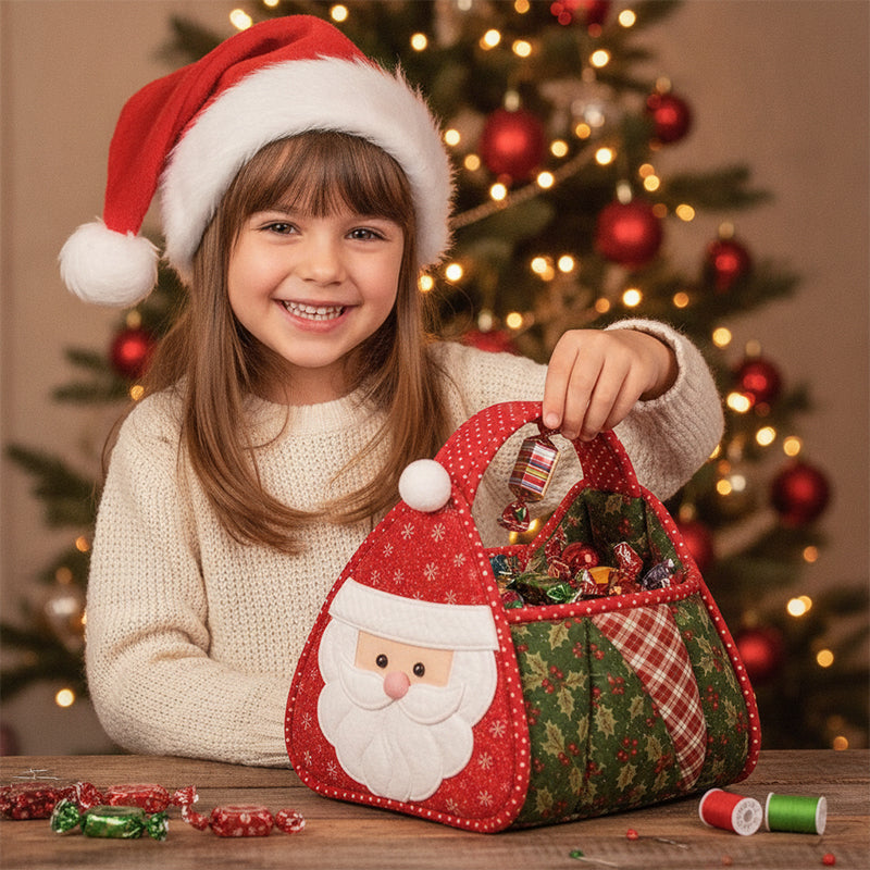 Christmas DIY Quilted Handbag