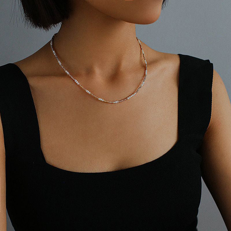 Twilight Golden Beans Necklace