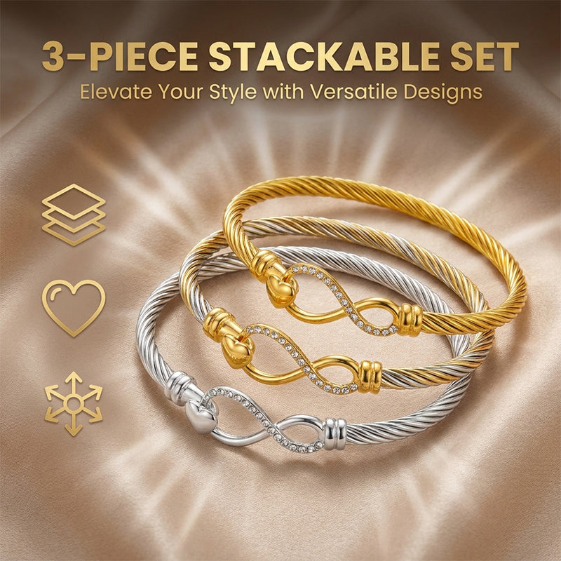 Gold Plated Heart Bracelet