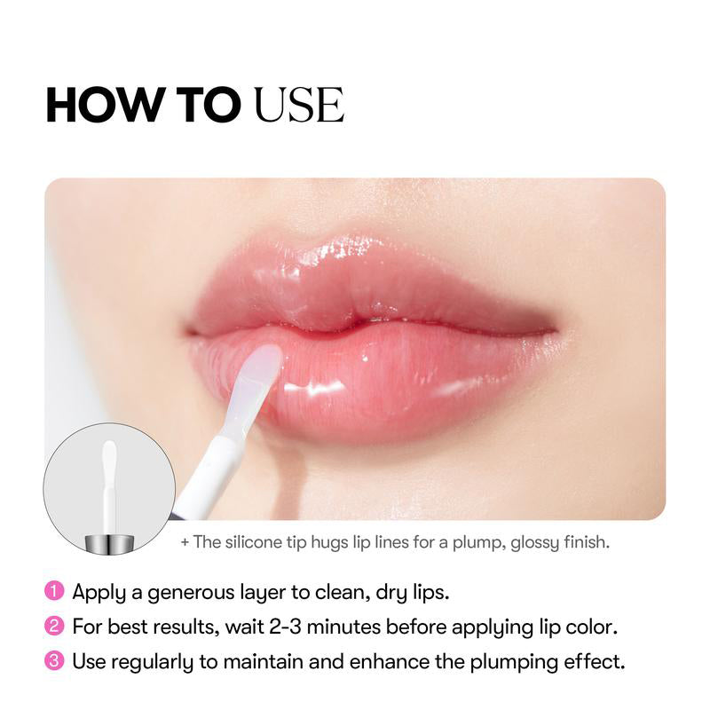 Transparent Lip Gloss with Moisture & Volume