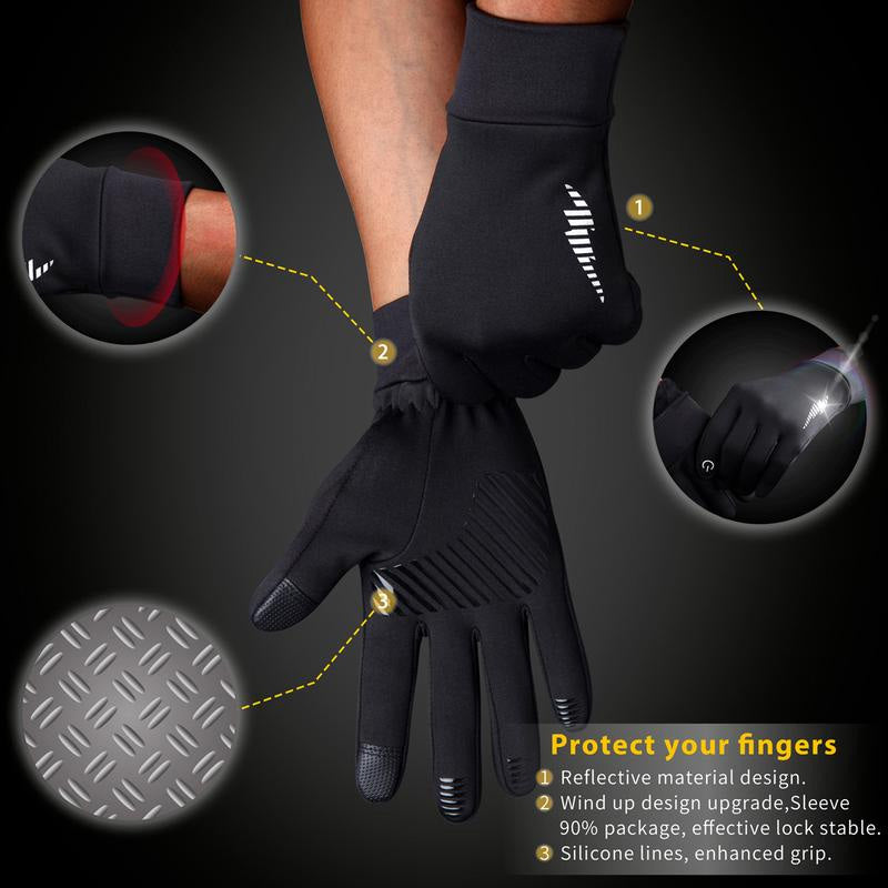 Warm Cycling Touchscreen Gloves