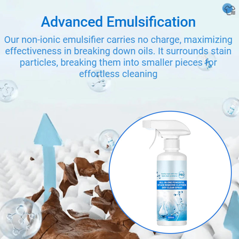 Multi-functional non-ionic emulsifier for clothing