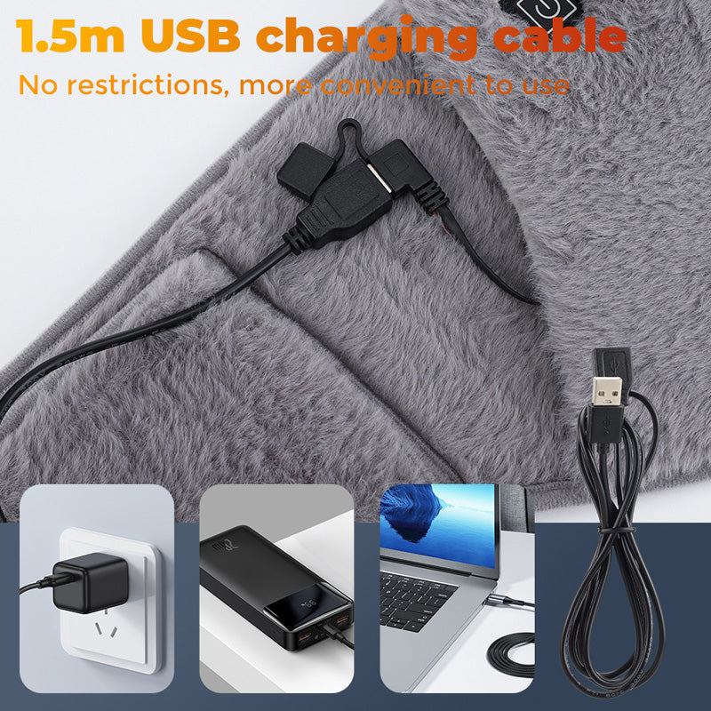 Electric heating waist belt
