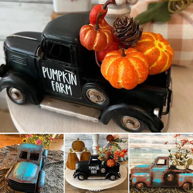 Spring Summer Large Rustic Farmhouse Truck