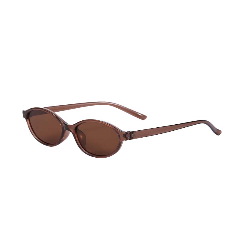 Small frame oval sunglasses