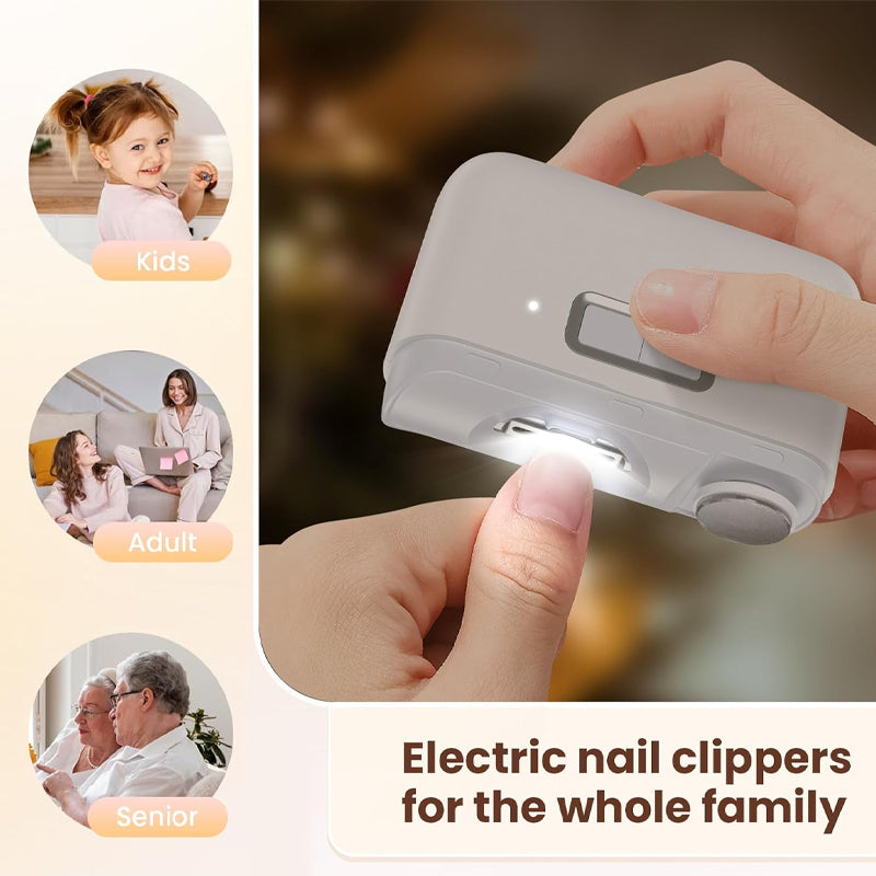 USB Rechargeable Electric Nail Grooming Kit