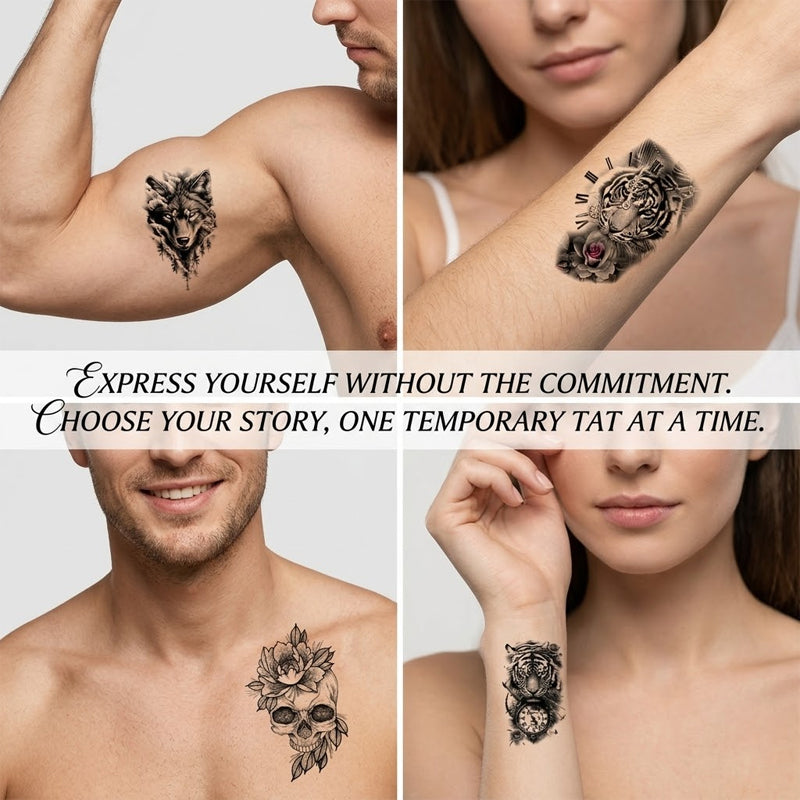Temporary Tattoos Sticker  Set