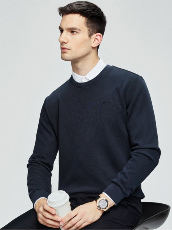 Solid Color Thickened Long Sleeve Top