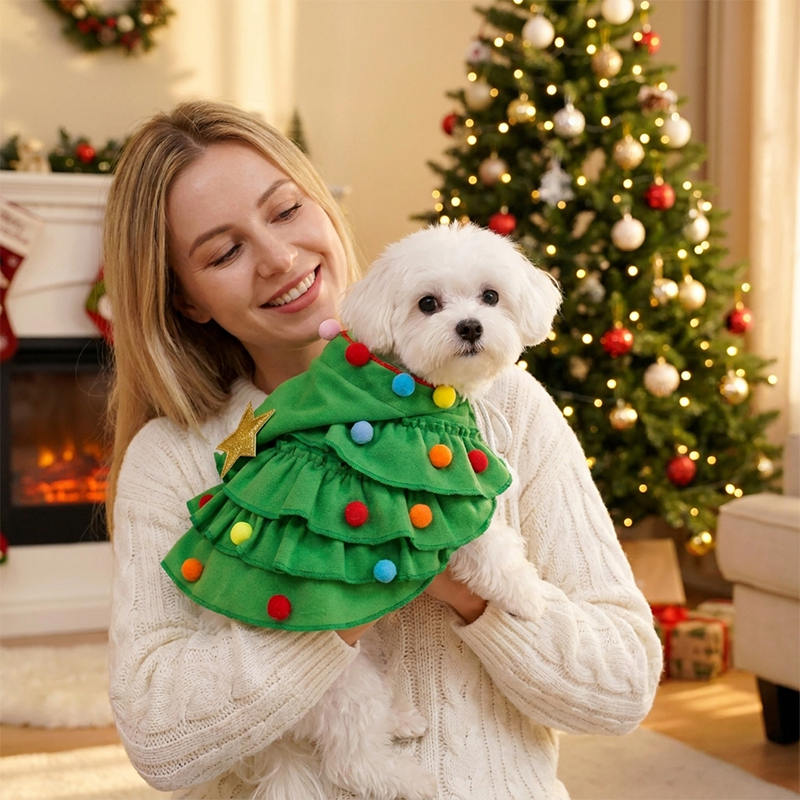Christmas Tree Pet Costume