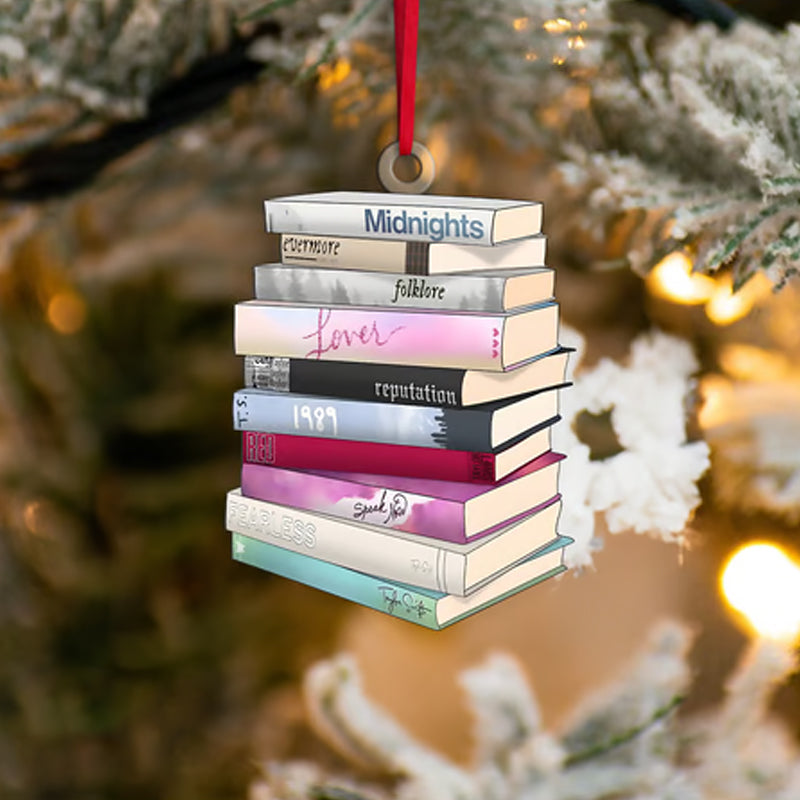 Taylor Albums as Books Ornament