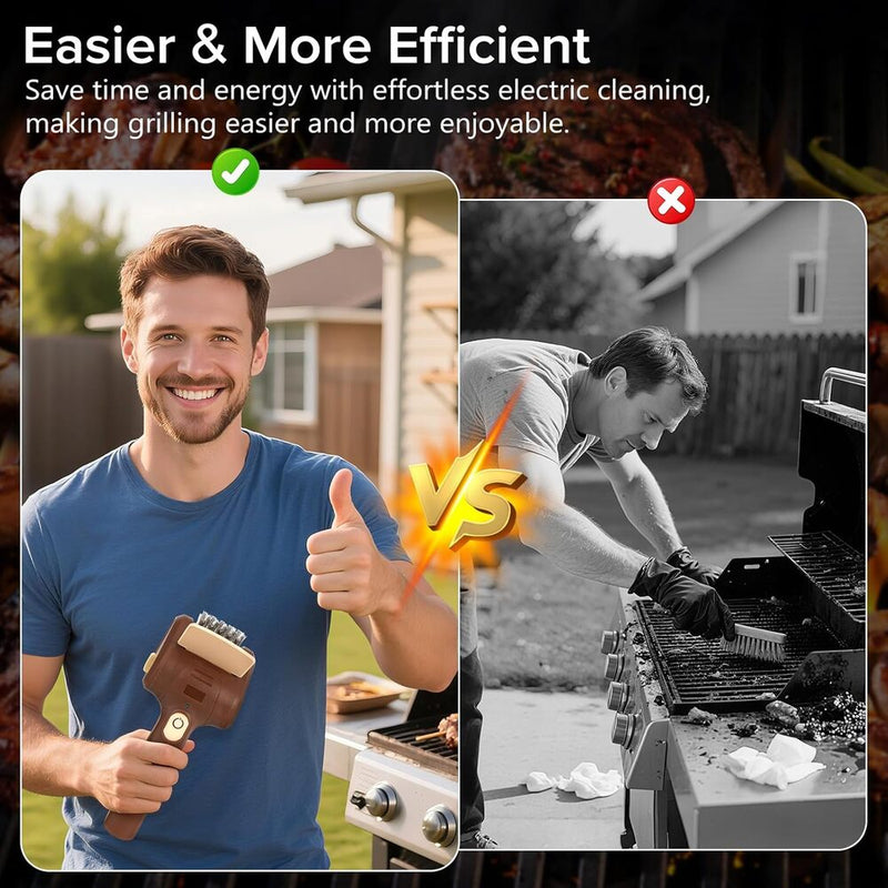 Electric BBQ Grill Brush