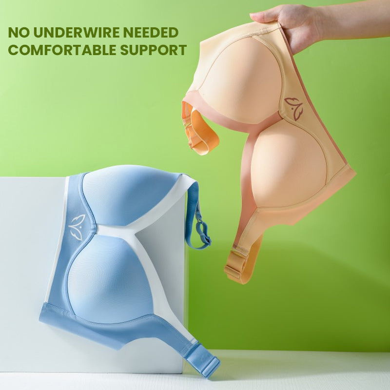 Seamless Wireless Lightly Lined Full Coverage Bra