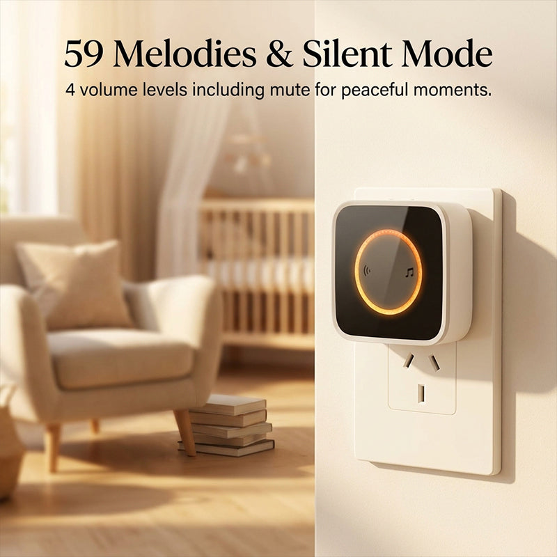 Smart Flashing Wireless Doorbell