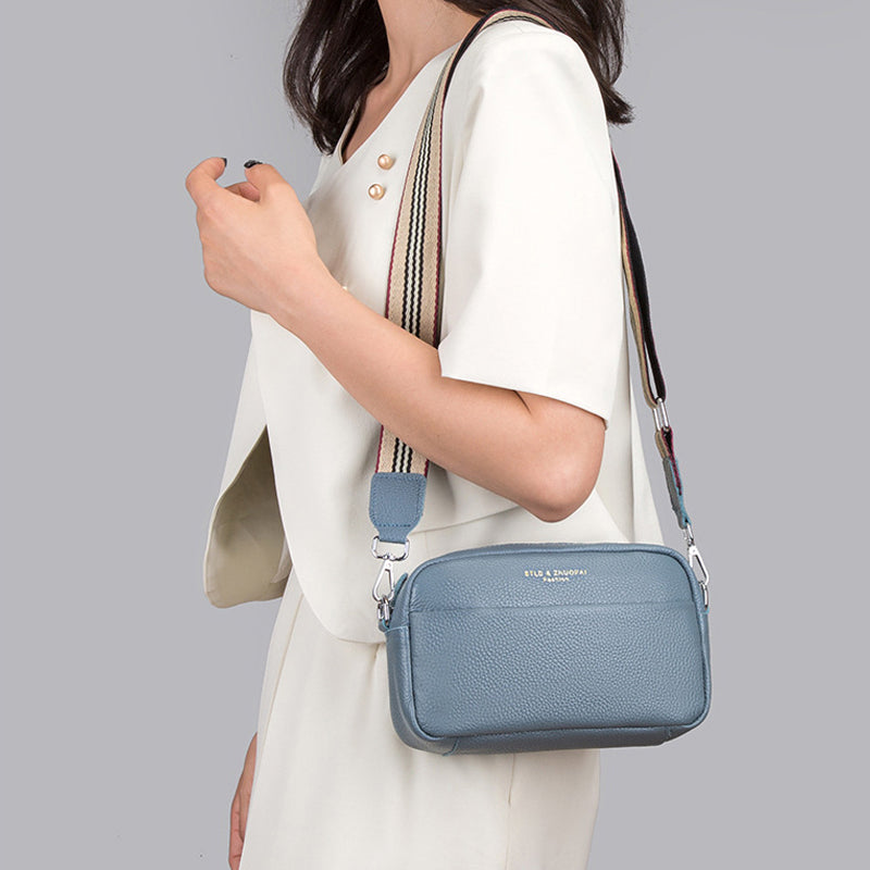 Wide Strap Crossbody Bag