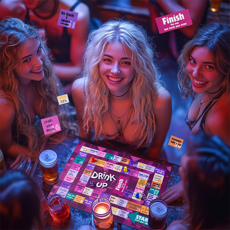 Tipsy Drinking Board Game