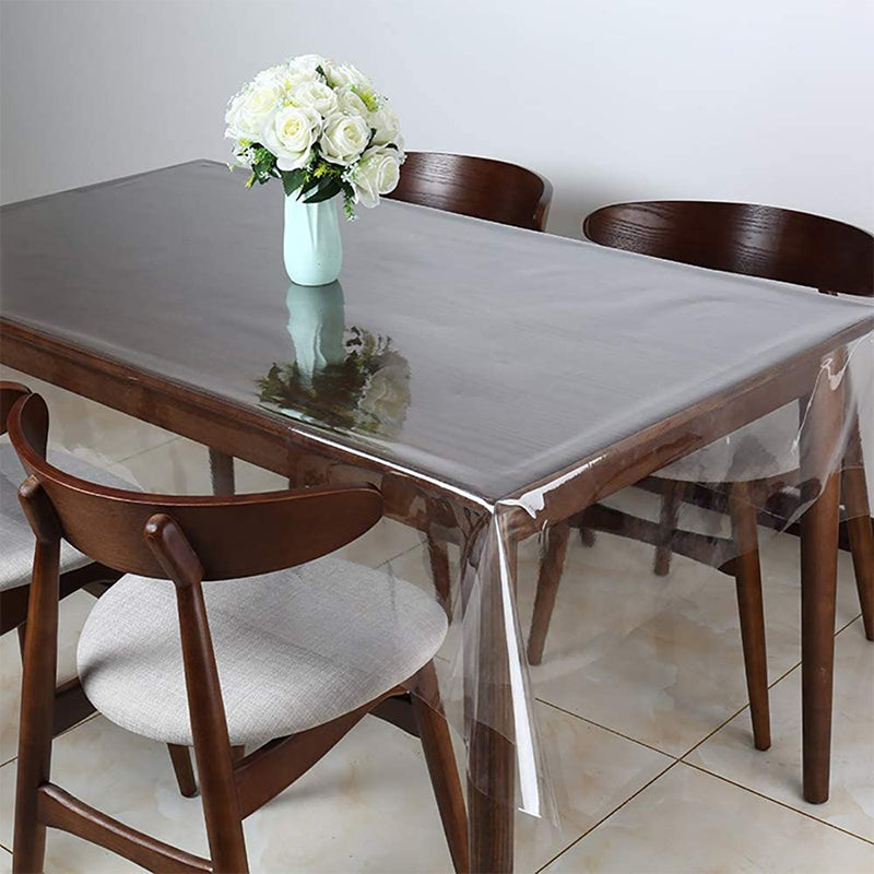 Plastic Square Transparent Sheet Table Cover