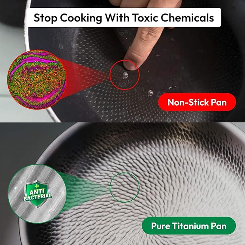 Coating-Free Frying Pan