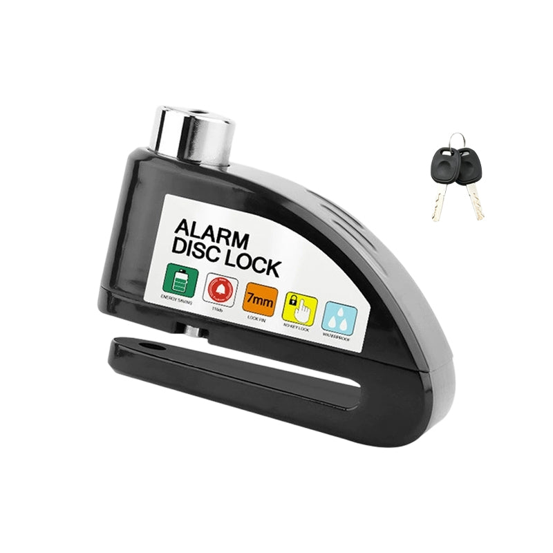 Disc brake lock with fingerprint recognition