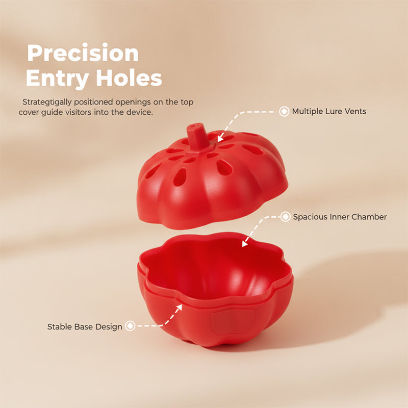 Simulated fruit fly trap