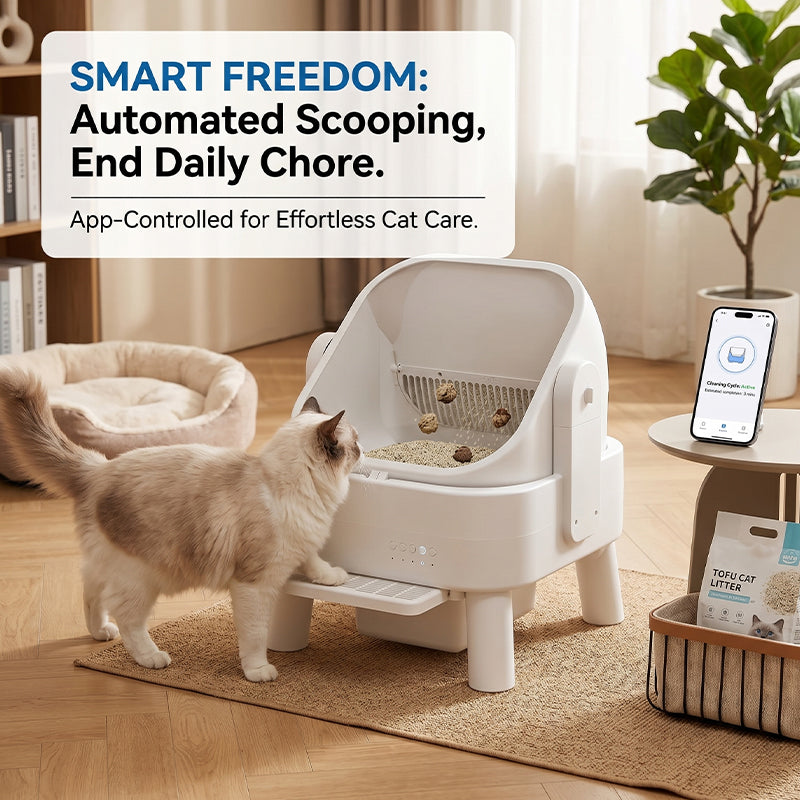 Fully Automatic Smart Cat Litter Box