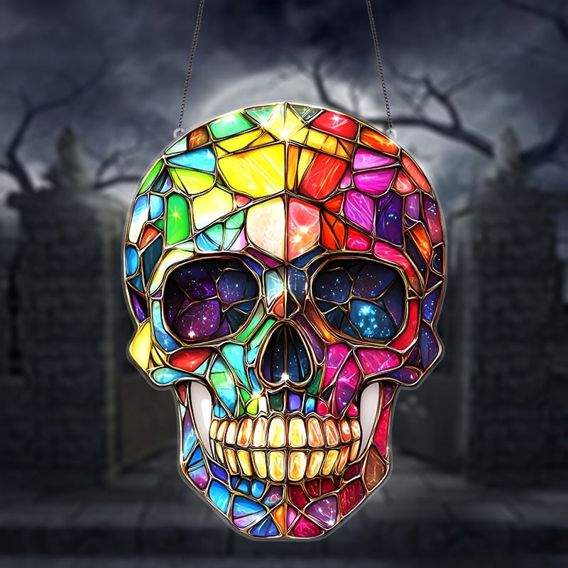 Skull Acrylic Pendant