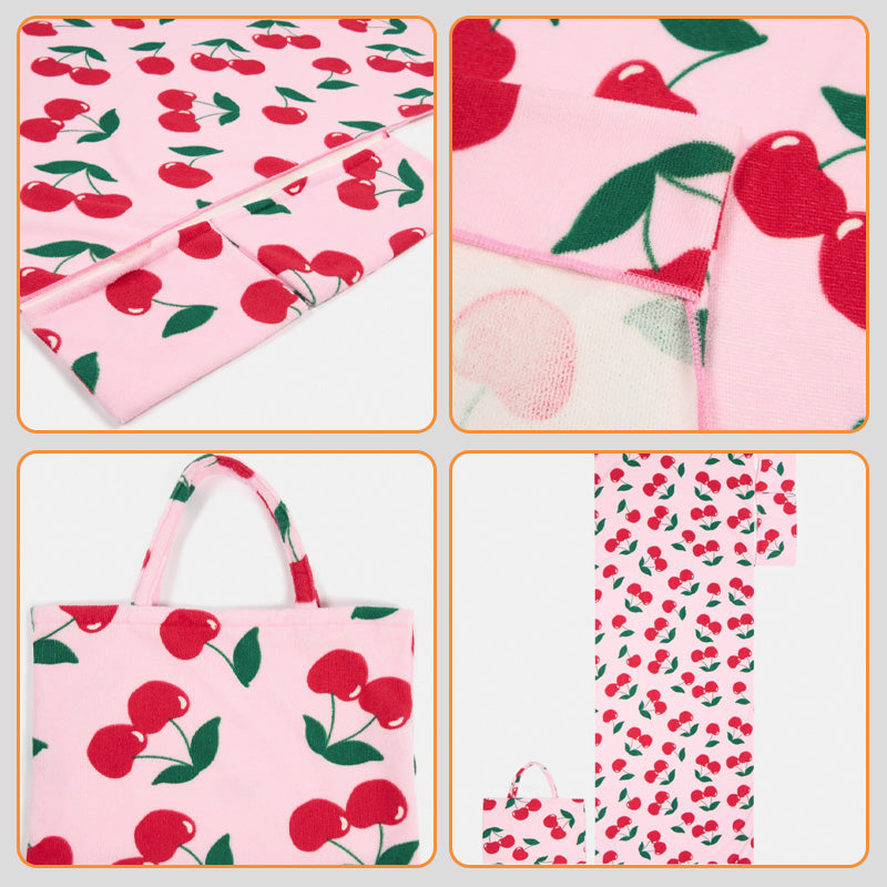 Beach lounge chair cover