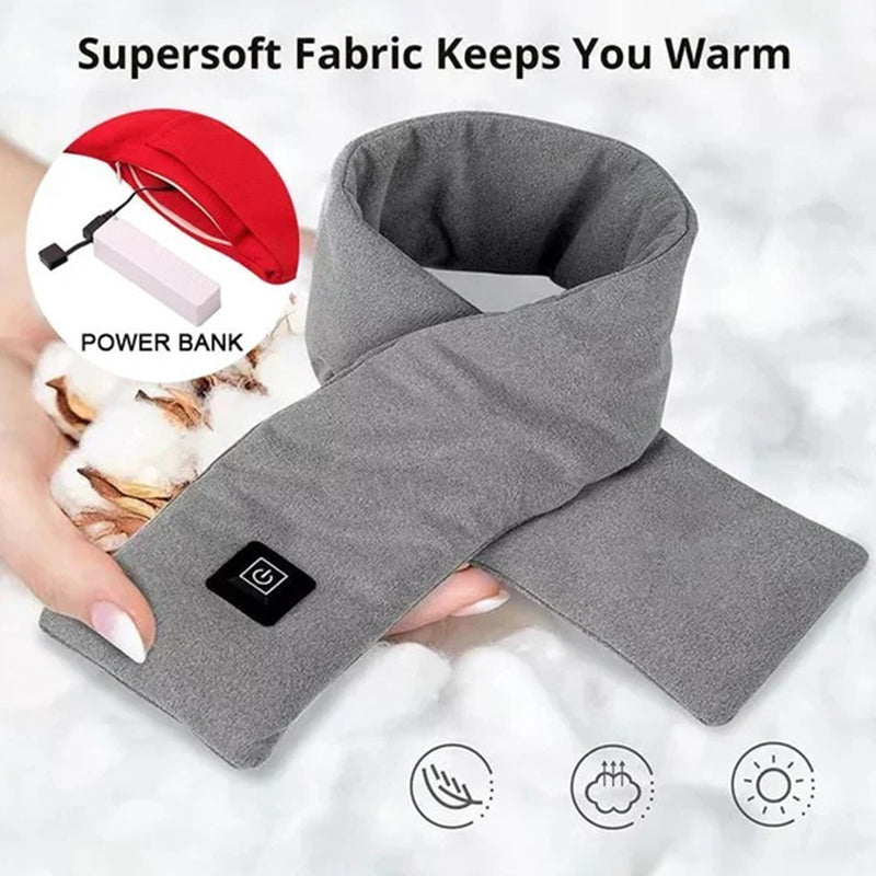 Heated scarf